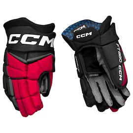 IJshockey handschoenen CCM JetSpeed FT880 Black/Red/White Senior