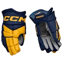 IJshockey handschoenen CCM JetSpeed FT880 Navy/Sunflower Senior 14 inch