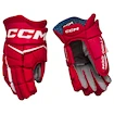 IJshockey handschoenen CCM JetSpeed FT880 Red/White Senior