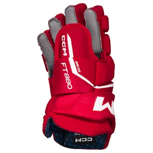 IJshockey handschoenen CCM JetSpeed FT880 Red/White Senior
