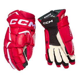 IJshockey handschoenen CCM Jetspeed FTWomen Red/White Senior