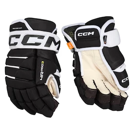 IJshockey handschoenen CCM Tacks 4 ROLL PRO 3 Black/White Senior