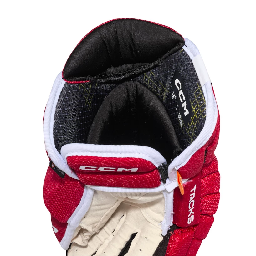 IJshockey handschoenen CCM Tacks 4 ROLL PRO 3 Red Senior
