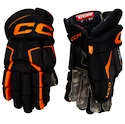 IJshockey handschoenen CCM Tacks AS-V black/orange Junior 10 inch