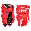 IJshockey handschoenen CCM Tacks AS-V PRO Red/White Junior
