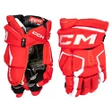 IJshockey handschoenen CCM Tacks AS-V PRO Red/White Junior