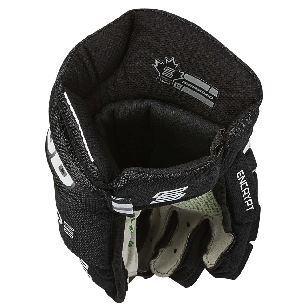 IJshockey handschoenen SHER-WOOD Code Encrypt 4 Black Youth