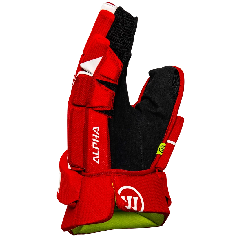 IJshockey handschoenen Warrior Alpha LX2 Comp Red Senior 14 inch