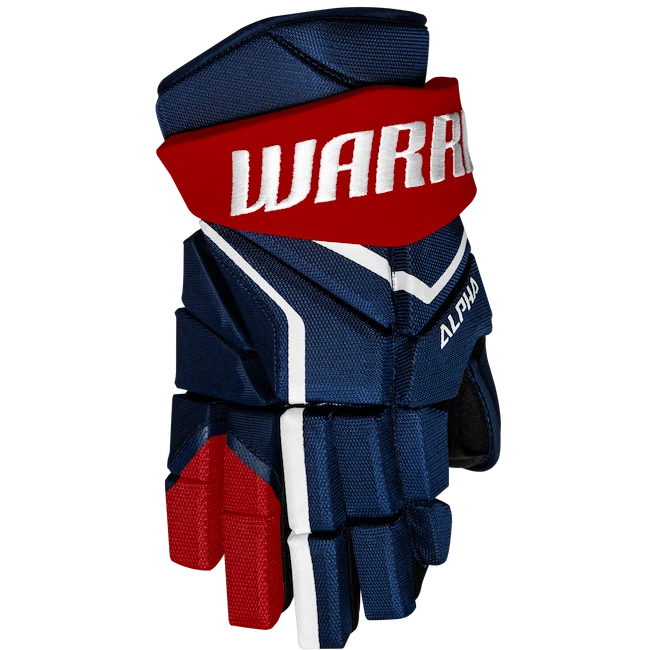 IJshockey handschoenen Warrior Alpha LX2 Max Navy/Red Junior