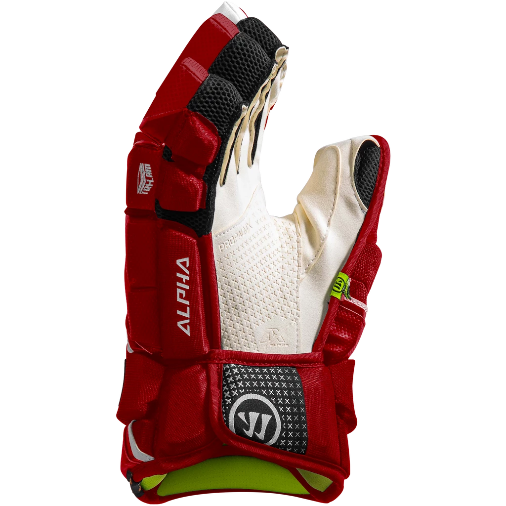 IJshockey handschoenen Warrior Alpha LX2 Pro Red Senior
