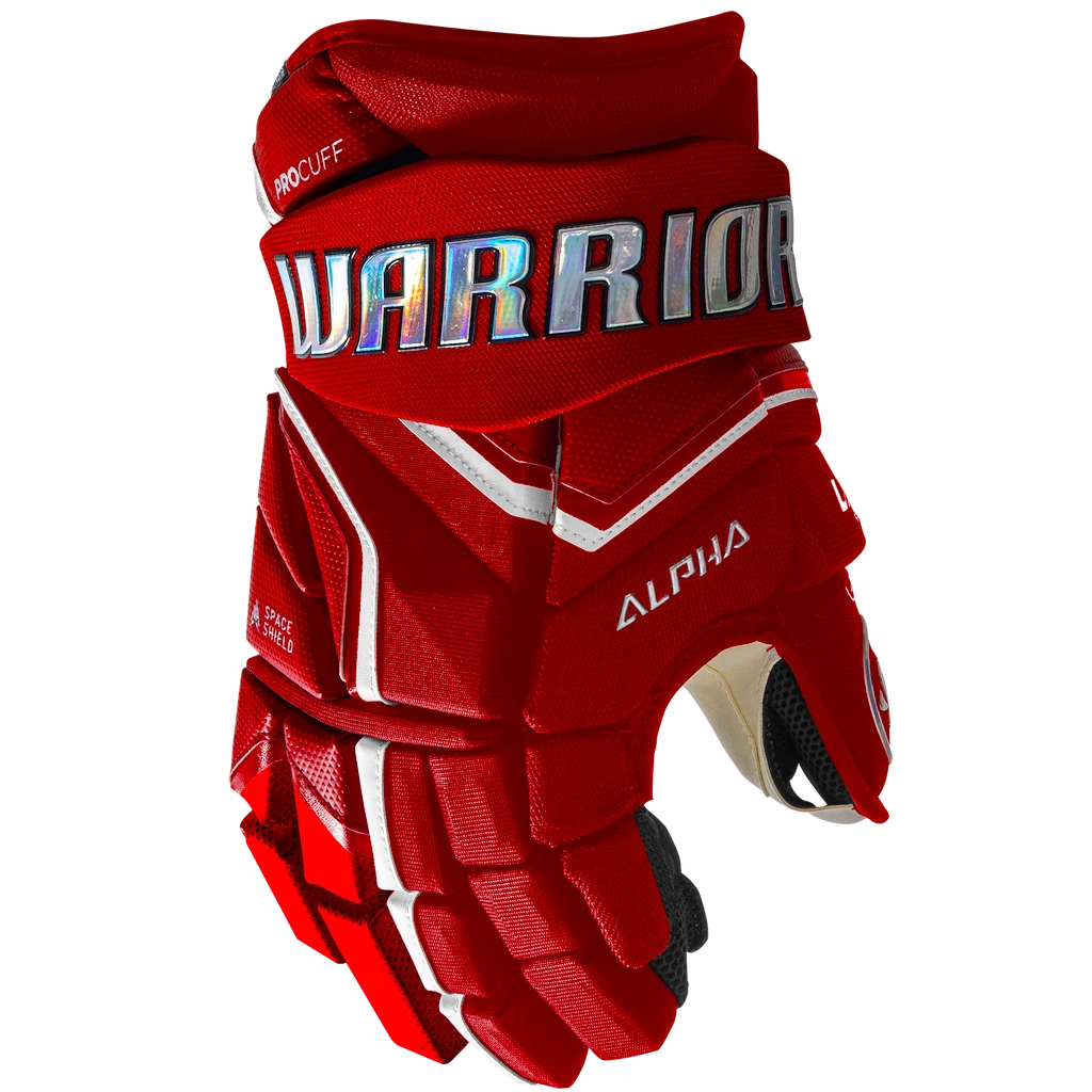 IJshockey handschoenen Warrior Alpha LX2 Pro Red Senior