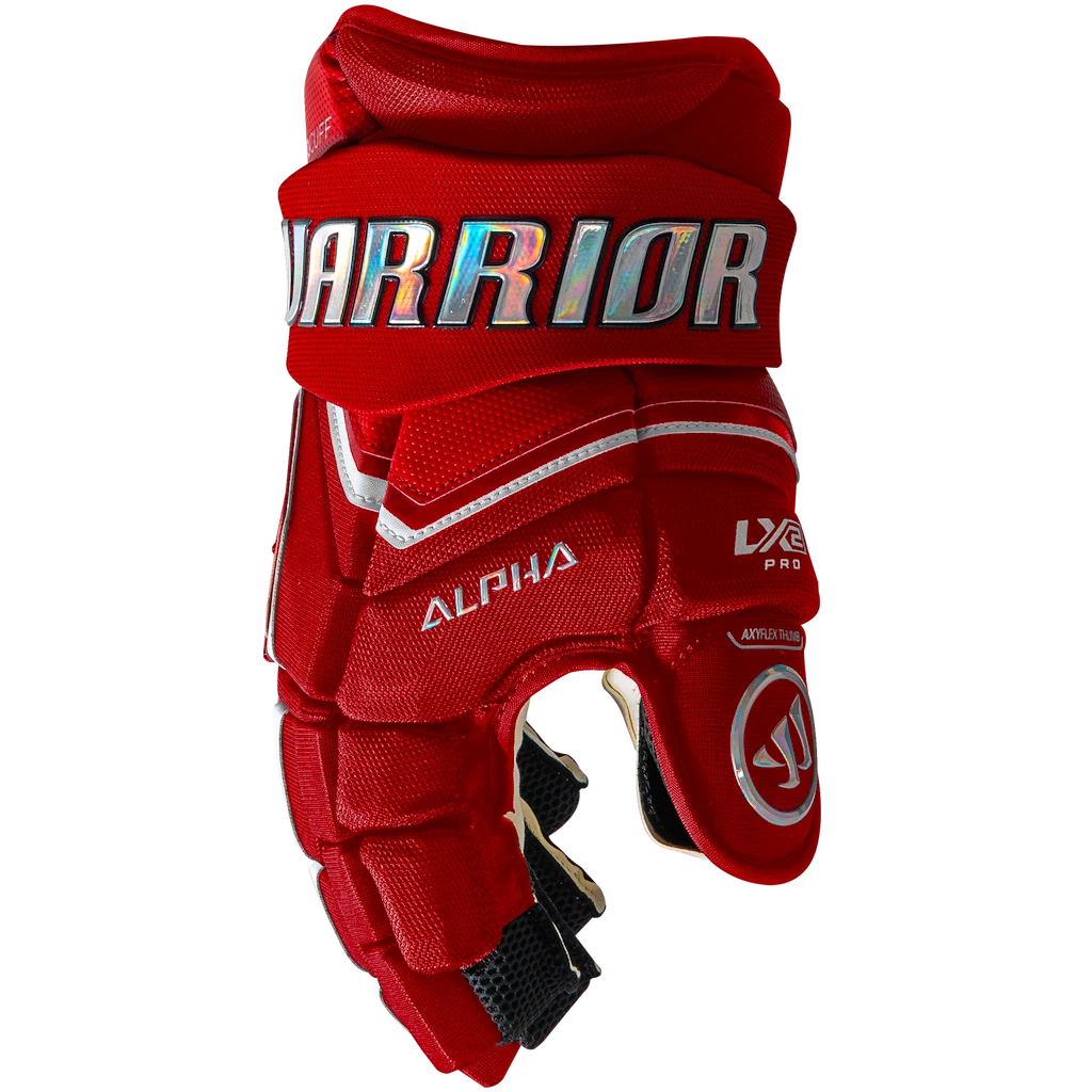 IJshockey handschoenen Warrior Alpha LX2 Pro Red Senior