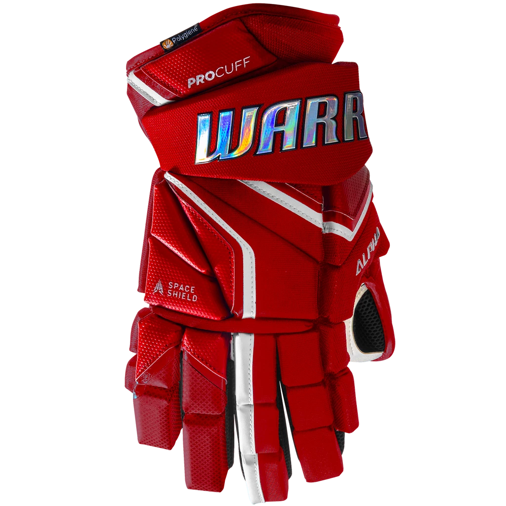 IJshockey handschoenen Warrior Alpha LX2 Pro Red Senior 15 inch