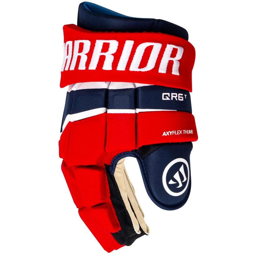 IJshockey handschoenen Warrior Covert QR6 Team Navy/Red Junior