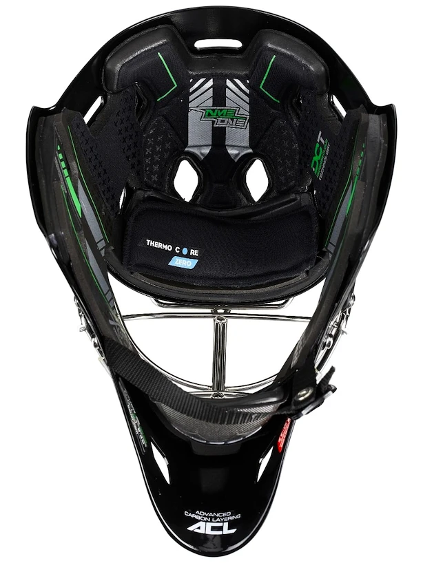 IJshockey masker keeper Bauer  NME ONE GOAL MASK - CAT EYE Black Senior