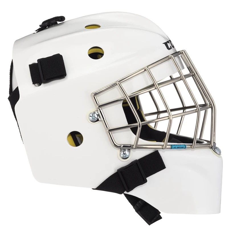 IJshockey masker keeper CCM Axis 1.5 Youth OS (49-54 cm), Wit