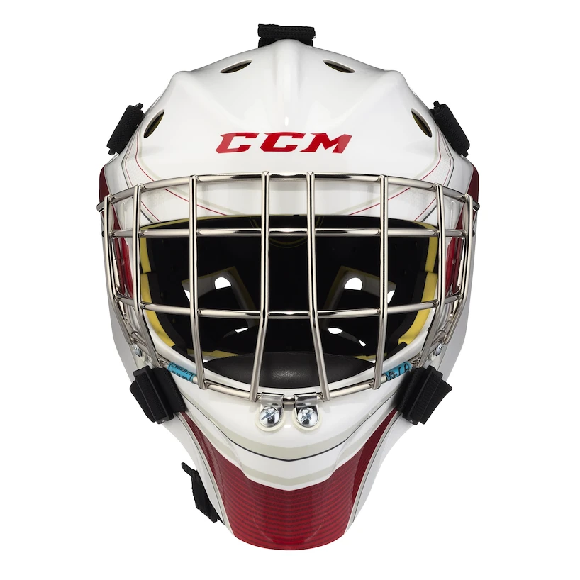 IJshockey masker keeper CCM Axis 1.5 Youth OS (49-54 cm), Wit
