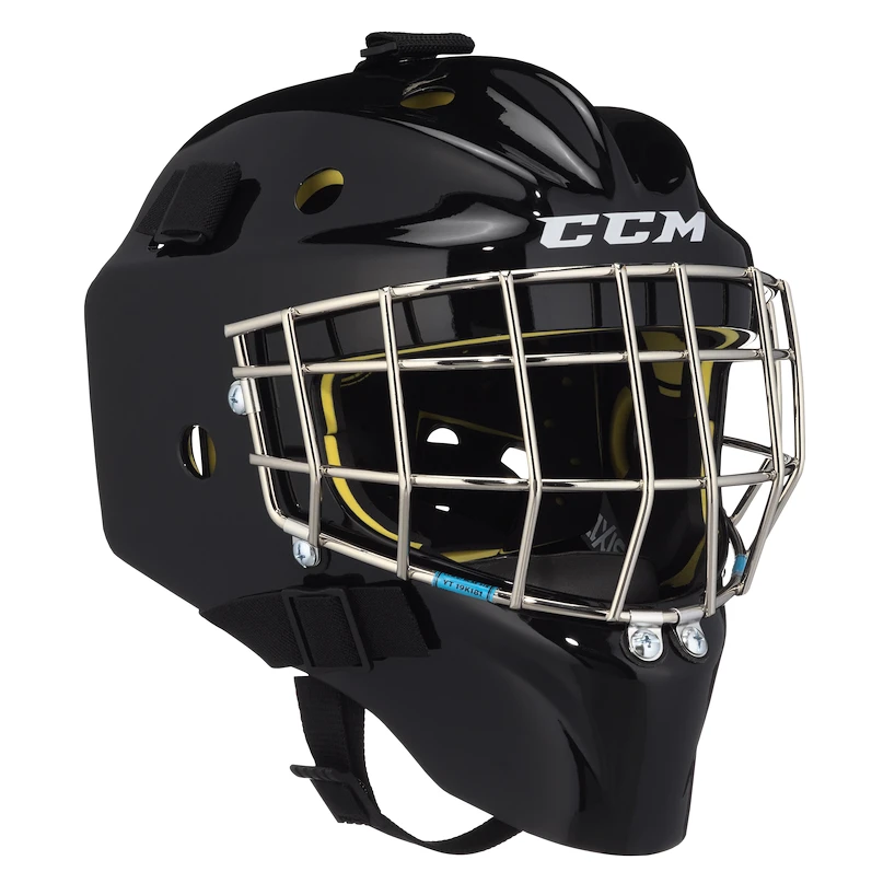 IJshockey masker keeper CCM Axis 1.5 Youth OS (49-54 cm), Wit