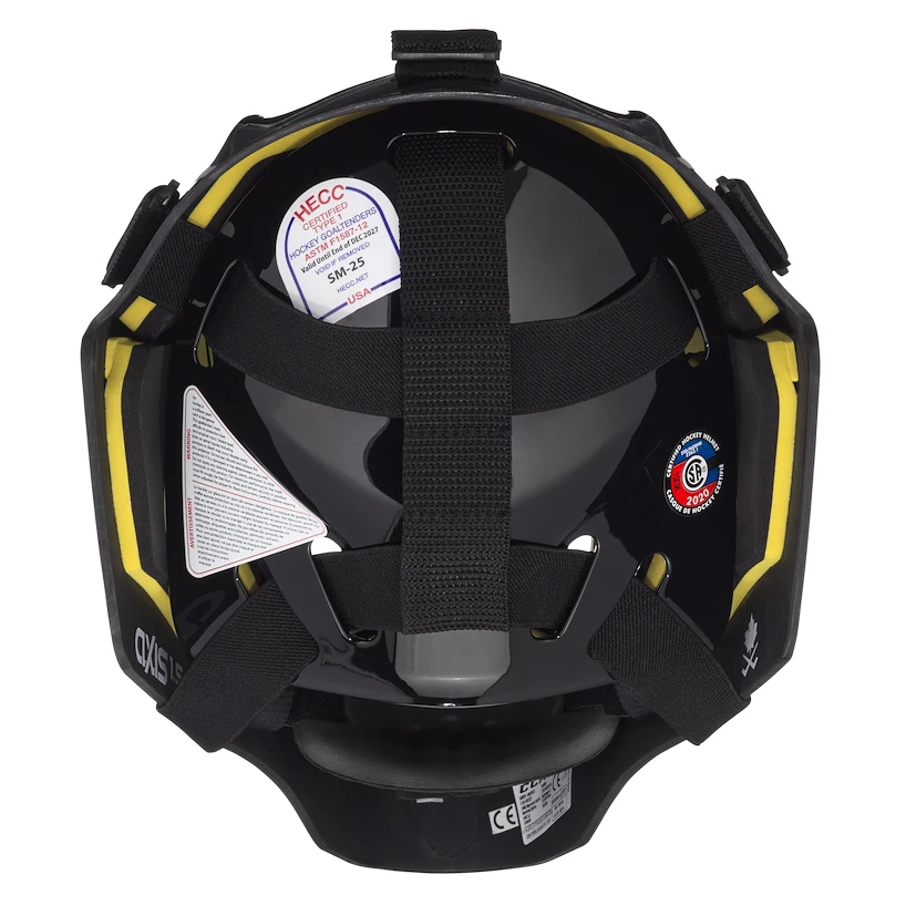 IJshockey masker keeper CCM Axis 1.5 Youth OS (49-54 cm), Wit