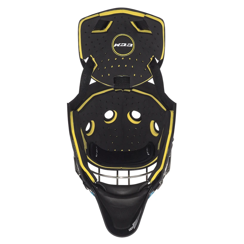 IJshockey masker keeper CCM Axis 1.5 Youth OS (49-54 cm), Wit