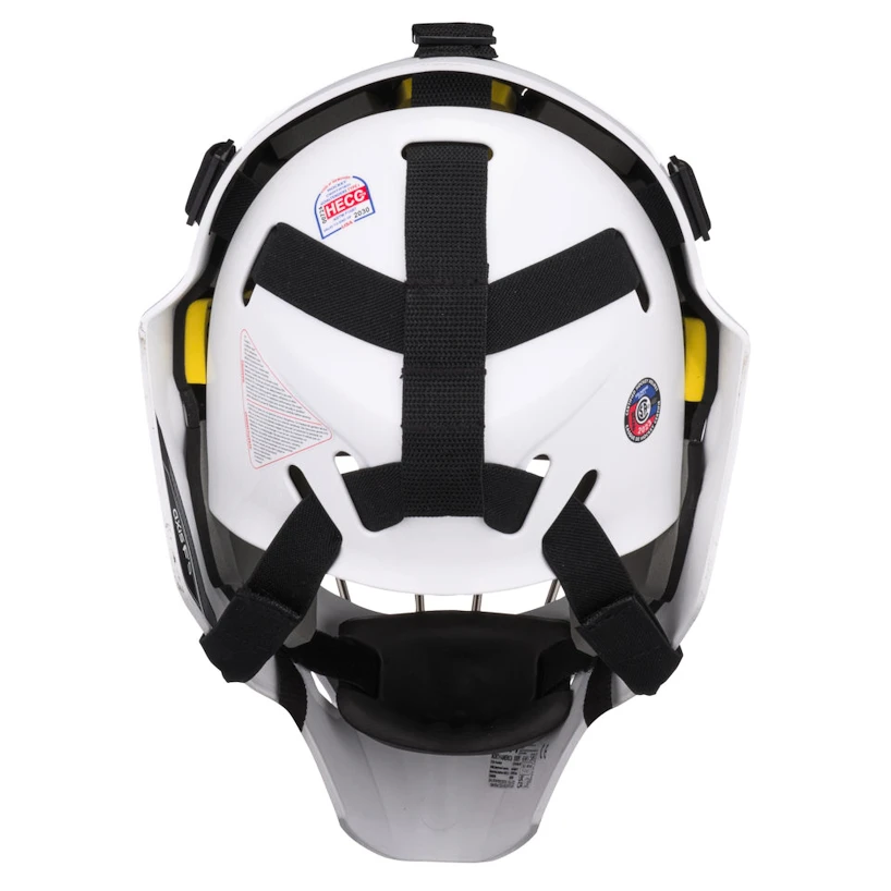 IJshockey masker keeper CCM Axis F5 CCE White Youth