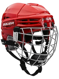 IJshockeyhelm Bauer RE-AKT 100 Combo Red