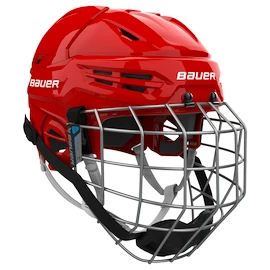 IJshockeyhelm Bauer RE-AKT 55 Combo Red Senior