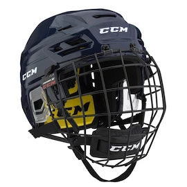 IJshockeyhelm CCM Tacks 210 Combo Dark blue Senior