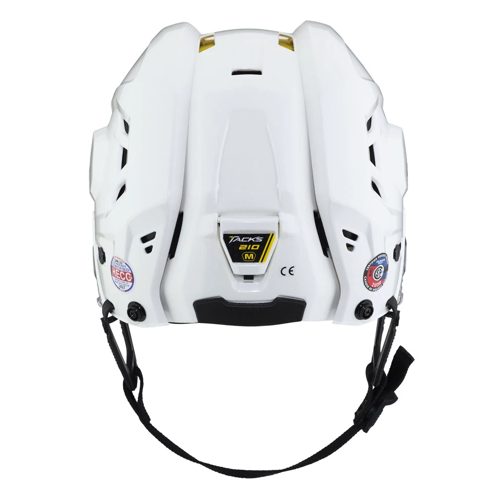 IJshockeyhelm CCM Tacks 210 Combo White Senior