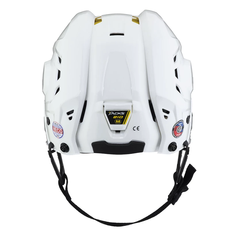 IJshockeyhelm CCM Tacks 210 Combo White Senior