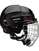 IJshockeyhelm CCM Tacks 70 Combo Black Youth