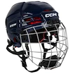 IJshockeyhelm CCM Tacks 70 Combo Navy Junior