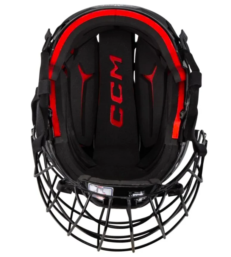 IJshockeyhelm CCM Tacks 70 Combo Navy  Senior