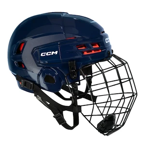IJshockeyhelm CCM Tacks 70 Combo Navy  Senior L