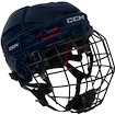 IJshockeyhelm CCM Tacks 70 Combo Navy  Senior L
