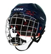 IJshockeyhelm CCM Tacks 70 Combo Navy Youth