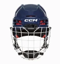 IJshockeyhelm CCM Tacks 70 Combo Navy Youth
