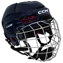 IJshockeyhelm CCM Tacks 70 Combo Navy Youth
