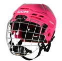 IJshockeyhelm CCM Tacks 70 Combo Pink Youth