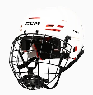 IJshockeyhelm CCM Tacks 70 Combo White  Senior M