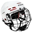 IJshockeyhelm CCM Tacks 70 Combo White  Senior M