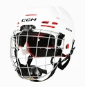 IJshockeyhelm CCM Tacks 70 Combo White Youth