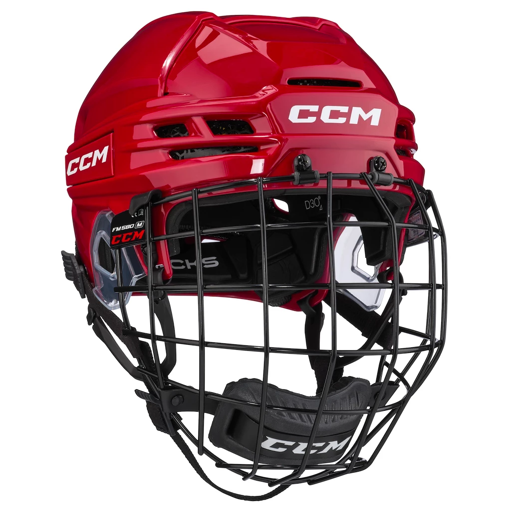 IJshockeyhelm CCM Tacks 720 Combo Red Senior L