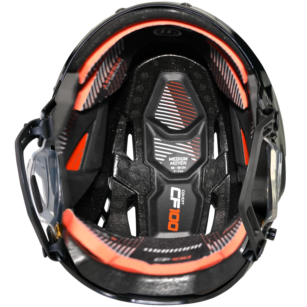 IJshockeyhelm Warrior Covert CF 100 Black Senior