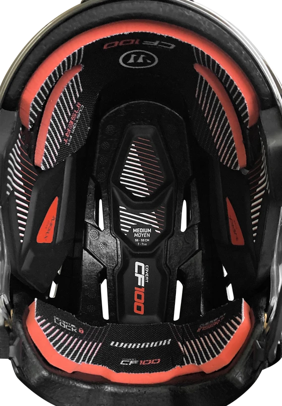 IJshockeyhelm Warrior Covert CF 100 Black Senior