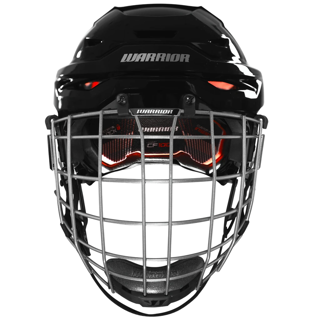 IJshockeyhelm Warrior Covert CF 100 Combo White Senior