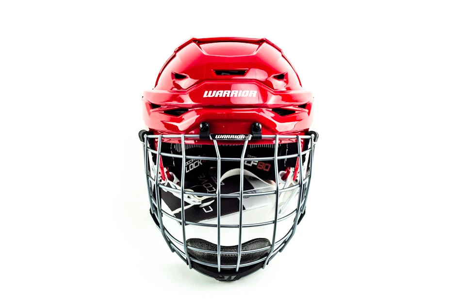 IJshockeyhelm Warrior Covert CF 80 Combo Red Senior