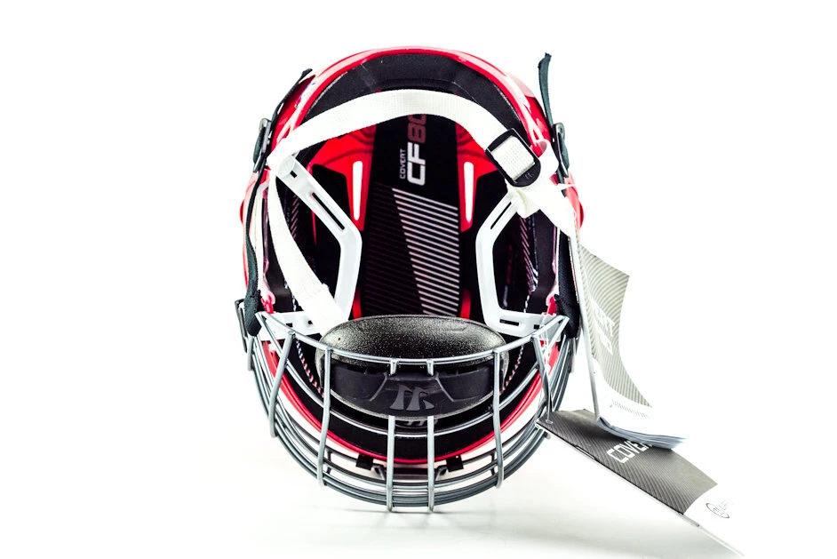 IJshockeyhelm Warrior Covert CF 80 Combo Red Senior