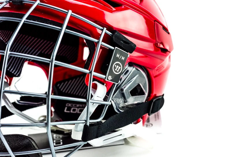 IJshockeyhelm Warrior Covert CF 80 Combo Red Senior L