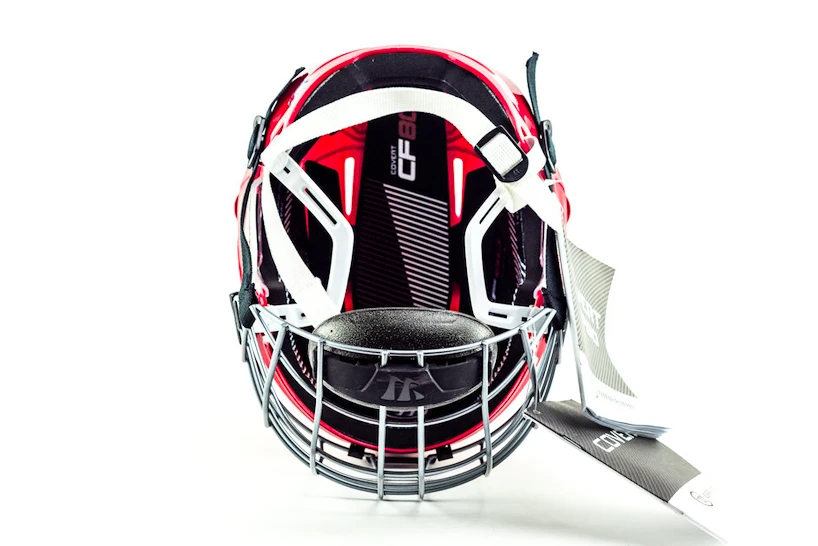 IJshockeyhelm Warrior Covert CF 80 Combo Red Senior L